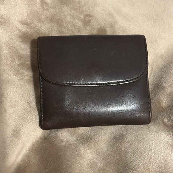 Gucci brown leather get bifold wallet -EUC - Picture 2 of 8